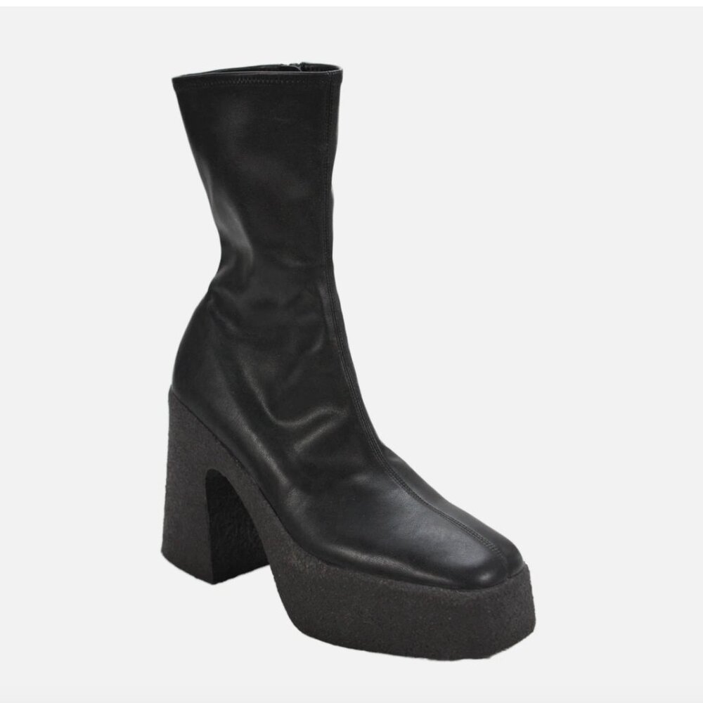 Stella McCartney Skyla Platform Chunky Boots‎ size 38 EUC
